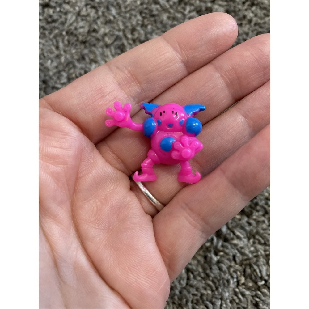 Vintage RL Pokemon Mr Mime 1" Collectible Vinyl Mini Figure Toy
